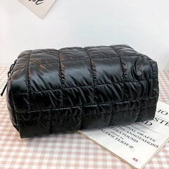 Autumn/Winter Down Pillow Bag Female Space Cotton Shoulder Bags Totes