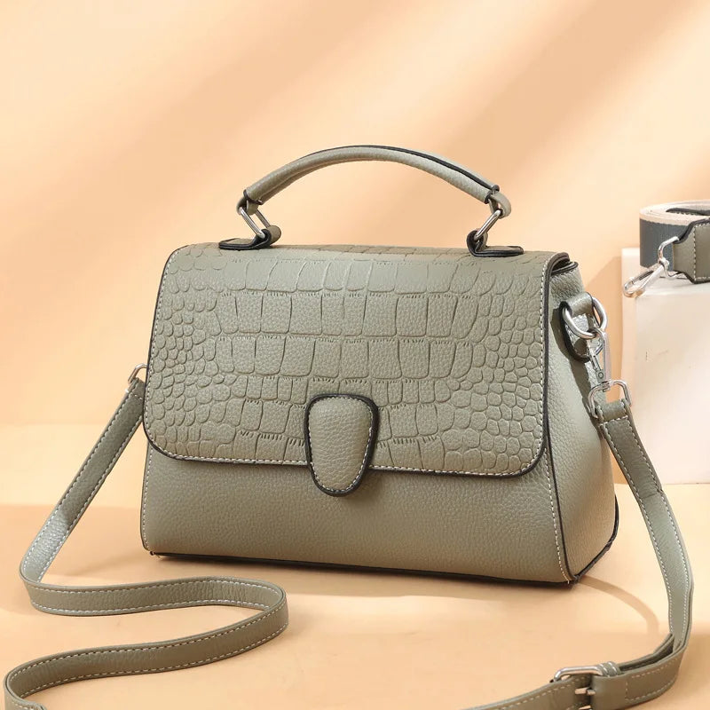 Wave Texture Women's Messenger Shoulder Bag