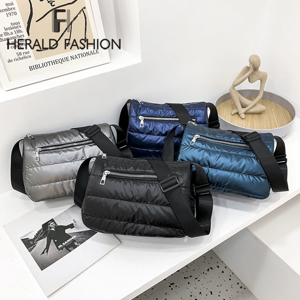 Large Capacity Nylon Shoulder Cross Bag