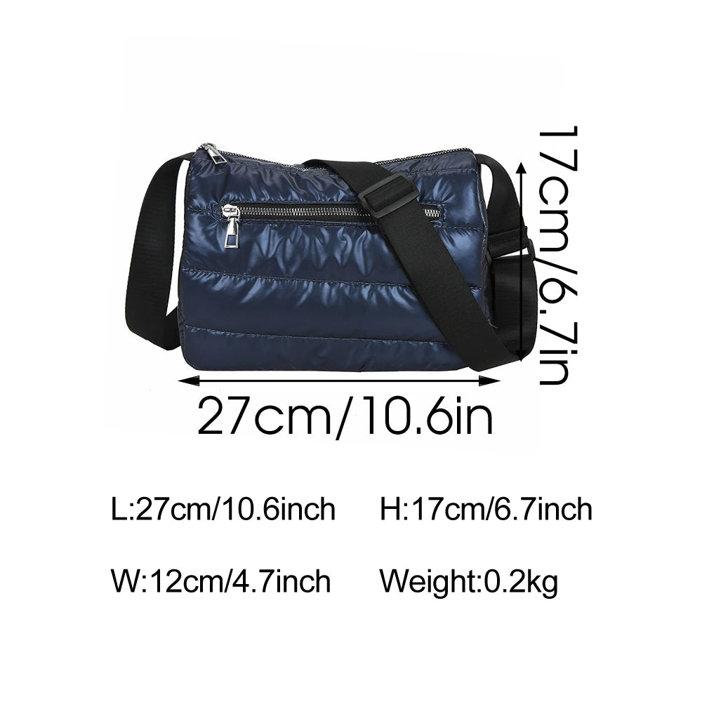 Large Capacity Nylon Shoulder Cross Bag