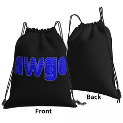 Awge Drawstring Bags Gym Bag Print Training Sports Style School Sport Bag