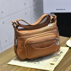 Women Capacity Messenger Bag Handbag Ladies Solid Work Handbags Crossbody Bags