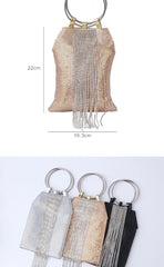 Eur. & Am. Diamond Tassel Dinner Handbag - Direct Manufacturer