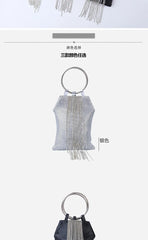 Eur. & Am. Diamond Tassel Dinner Handbag - Direct Manufacturer
