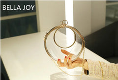 Acrylic Lady's Dinner Bag Shoulder Cross-body Handbag