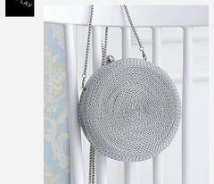 Snail-Shaped Round Bag Evening Crossbody Handbag