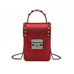Mini PVC Jelly Shoulder Bag Phone Purse