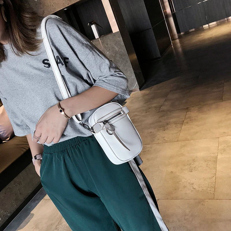 Mini Pocket Square Shoulder Bag Disco Dancing F013
