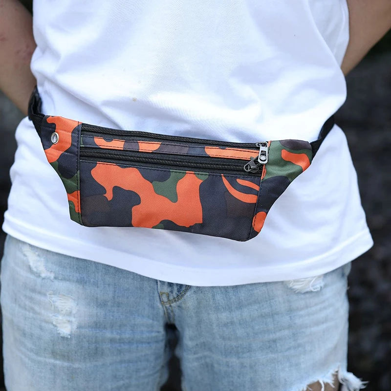BISI GORO Female Money Phone Waist Bag Motion Waistbag