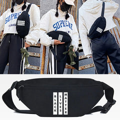 Waist Bag Shoulder Chest Pack Functional Crossbody