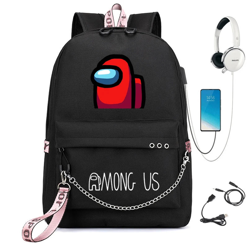3D Kids Cartoon School Bag Rucksack Waterproof Travel Bag