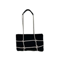 Rhinestone Chain Armpit Bag Women Large Capacity Shoulder Bags