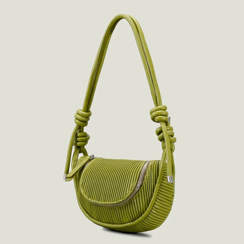 Striped Patchwork Handbag For Women Solid Shoulder Wallet 8P071