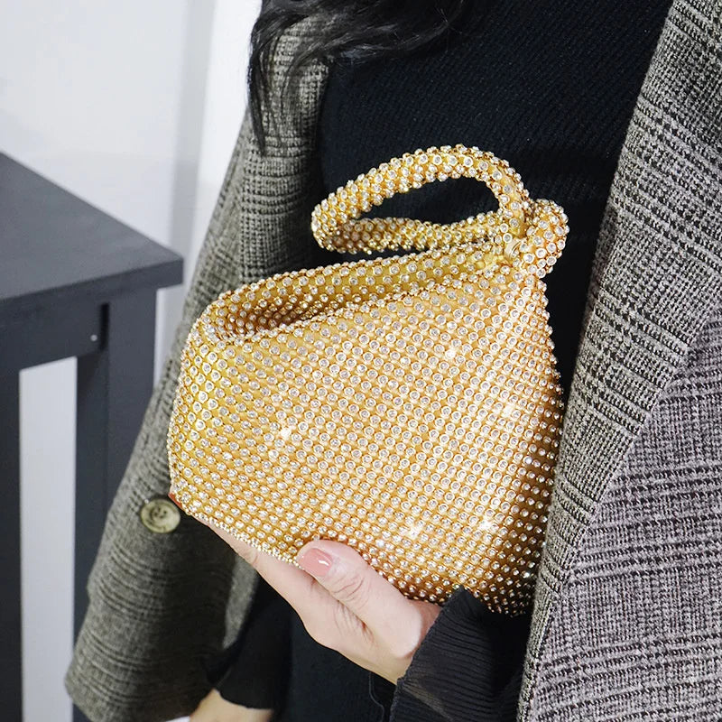 Diamond Solid Party Bags Handbags Evening Bag Wallet 8S045
