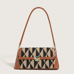 Temperament Patchwork Handbag Women's Crossbody Bag GF4825
