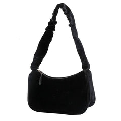 Velvet Mobile Shoulder Bag Women's Versatile Shopping Bag