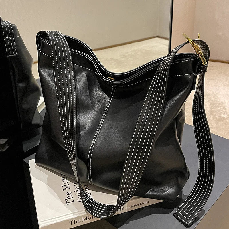 High Capacity Women's Shoulder Messenger Tote Bag 8P0267