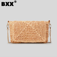 Women's Beach Chain Shoulder Messenger Handbag