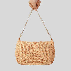 Women's Beach Chain Shoulder Messenger Handbag