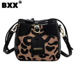 Leopard Patchwork High-quality Underarm Bag GF4870