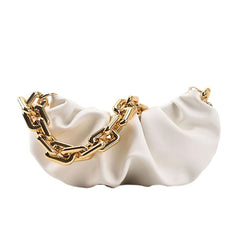 Women's Light PU Leather Chain Handbag 8S0125