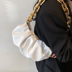 Women's Light PU Leather Chain Handbag 8S0125