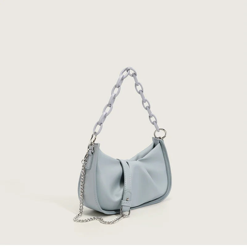 Acrylic Chain Wallet Shoulder Messenger Bag 8P0305