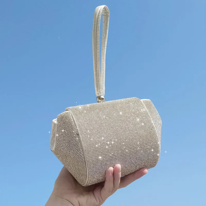Rhinestone Evening Bag for Women Diamond Banquet Bag