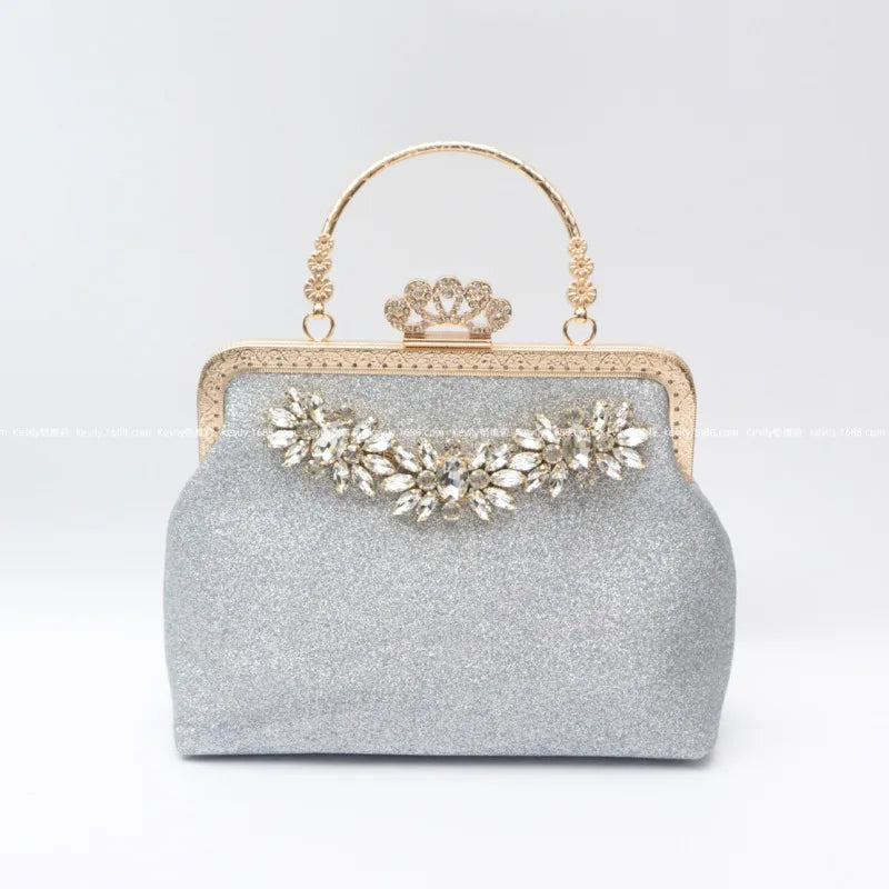 Diamond Chain Evening Purse Shoulder Crossbody Bags