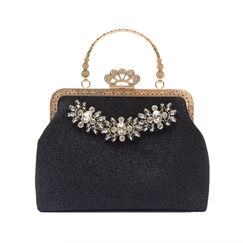 Diamond Chain Evening Purse Shoulder Crossbody Bags