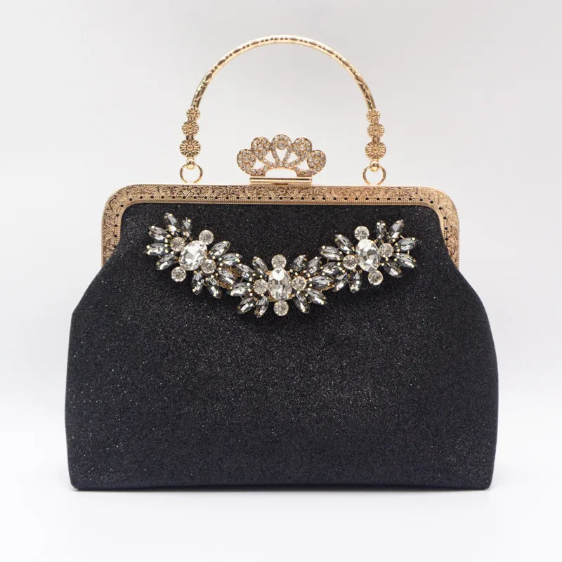 Diamond Chain Evening Purse Shoulder Crossbody Bags
