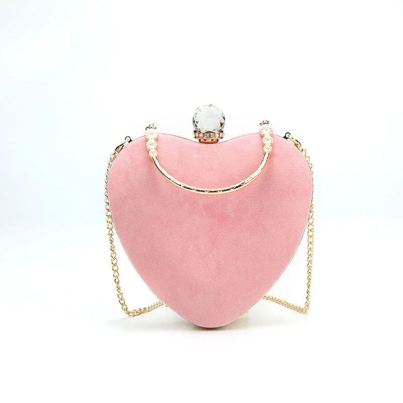 High Chain Solid Women's Handbag Evening Party Shoulder Bags