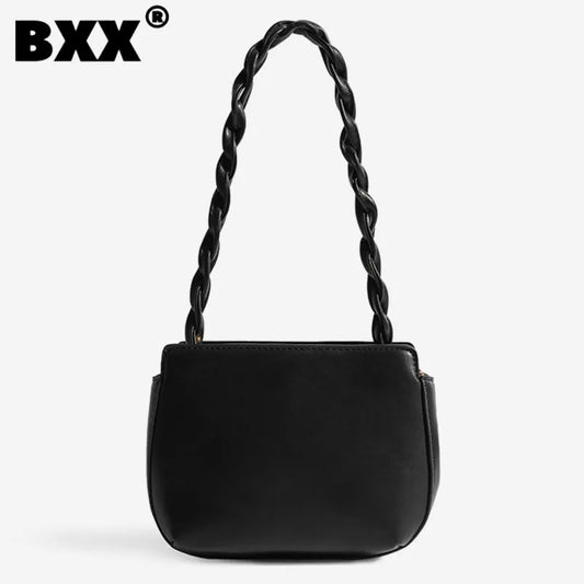 Women's Solid Protable Shoulder Wallet Female Bag 8P041