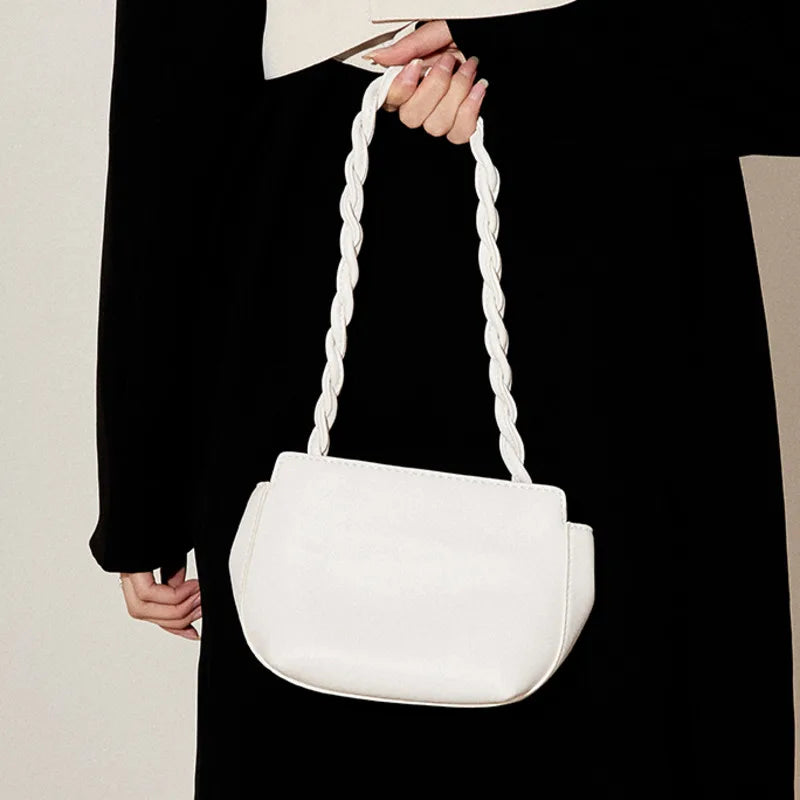 Women's Solid Protable Shoulder Wallet Female Bag 8P041