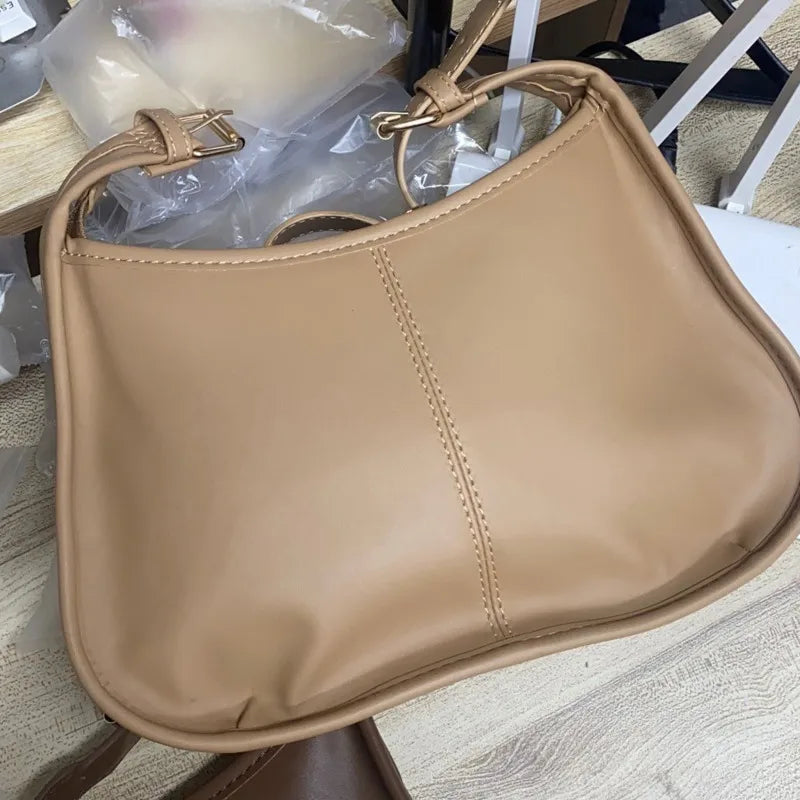 Retro Handbags For Women High Solid Shoulder Crossbody Bags
