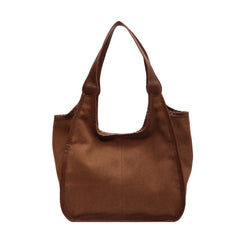 Patchwork Canvas Tote Shoulder Bag for Women