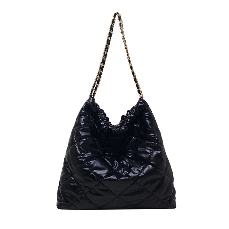 PU Leather Shoulder Bag for Women Large Capacity Casual Handbag