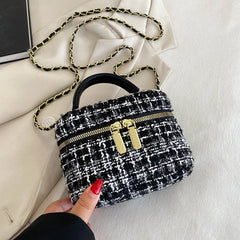 Autumn Winter Women's Small Square Messenger Bag