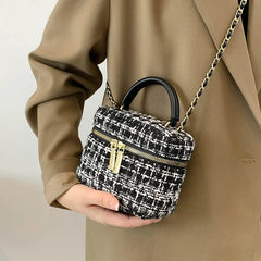 Autumn Winter Women's Small Square Messenger Bag