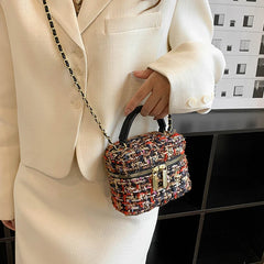 Autumn Winter Women's Small Square Messenger Bag