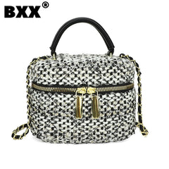 Autumn Winter Women's Small Square Messenger Bag