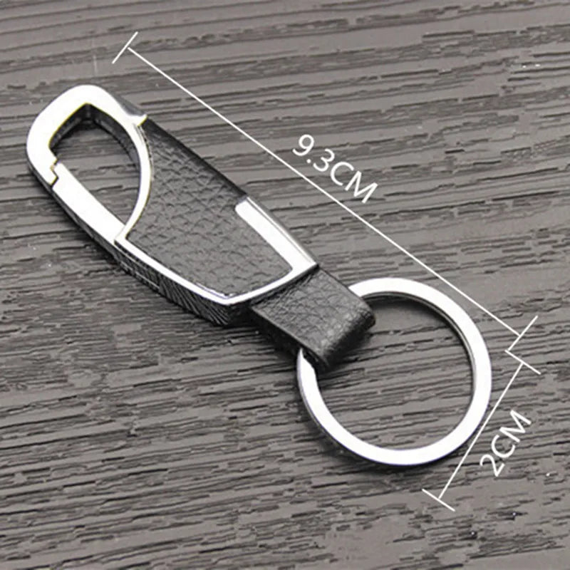 Metallic Leather Key Chain Holder Organizer for Men