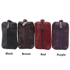 Vintage Key Wallet Leather Unisex Key Holder Case High-Quality Man Key Bag