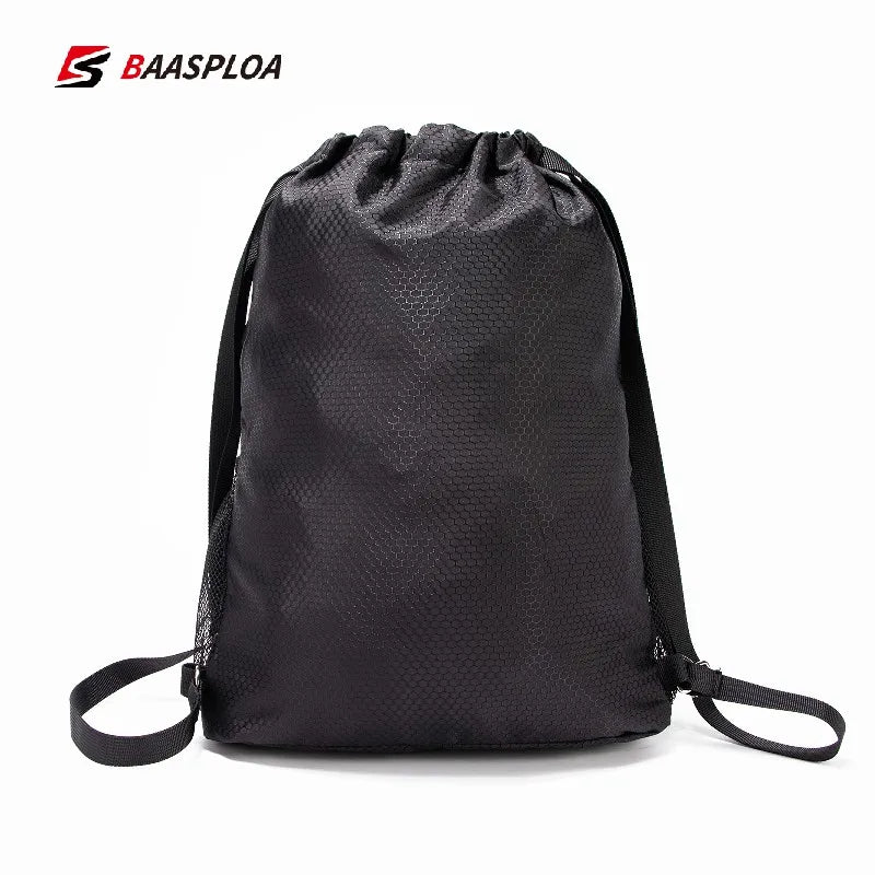 Baasploa Gym Bag Drawstring Backpack High Capacity Outdoor Sports Training