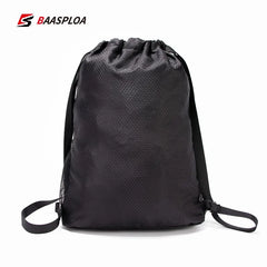 Baasploa Gym Bag Drawstring Backpack High Capacity Outdoor Sports Training