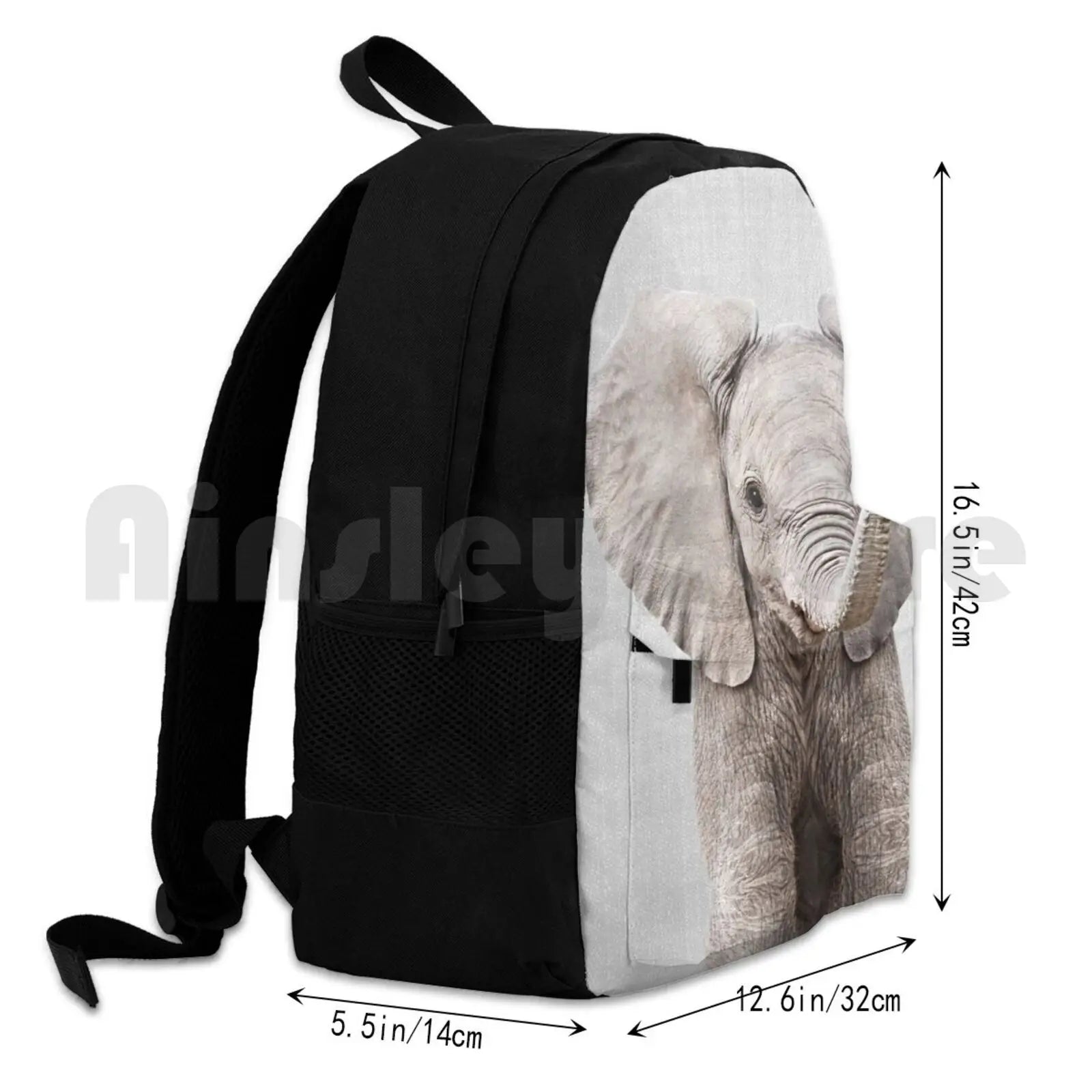 Colorful Outdoor Hiking Backpack Waterproof Camping Travel Elephant