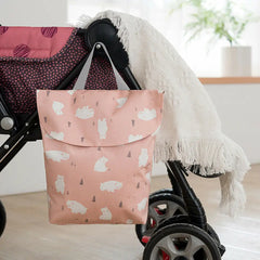 Baby Mini Waterproof Wet Dry Bag for Cloth Diaper Nappy Pouch