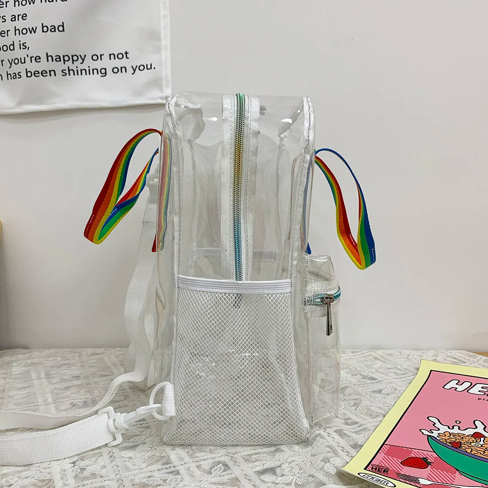 Waterproof Candy Schoolbag for Adults Women Students