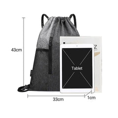 Ultralight Backpack Bag Strong Load-bearing Drawstring Closure
