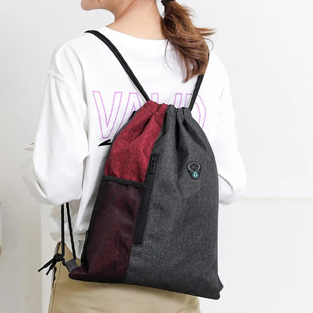 Ultralight Backpack Bag Strong Load-bearing Drawstring Closure